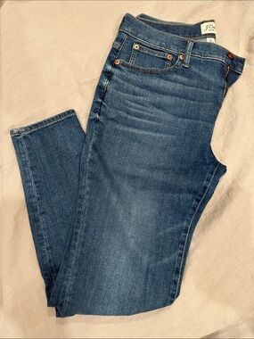 J. Crew 9” Highrise Toothpick Jeans